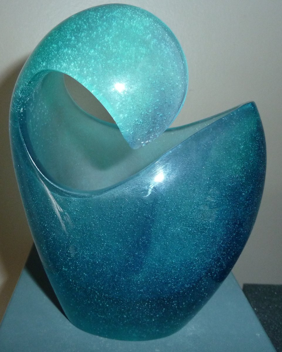 Daum Vase - The Wave-photo-4