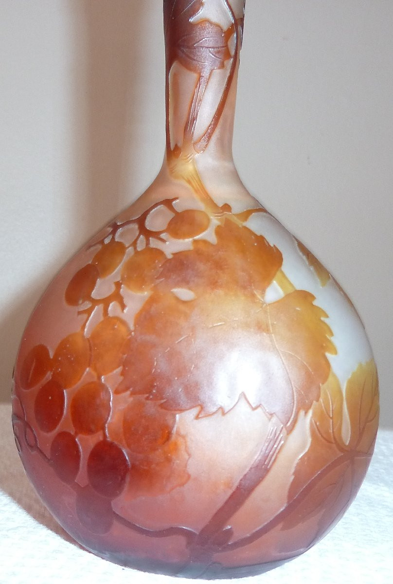 gallé vase art nouveau-photo-2