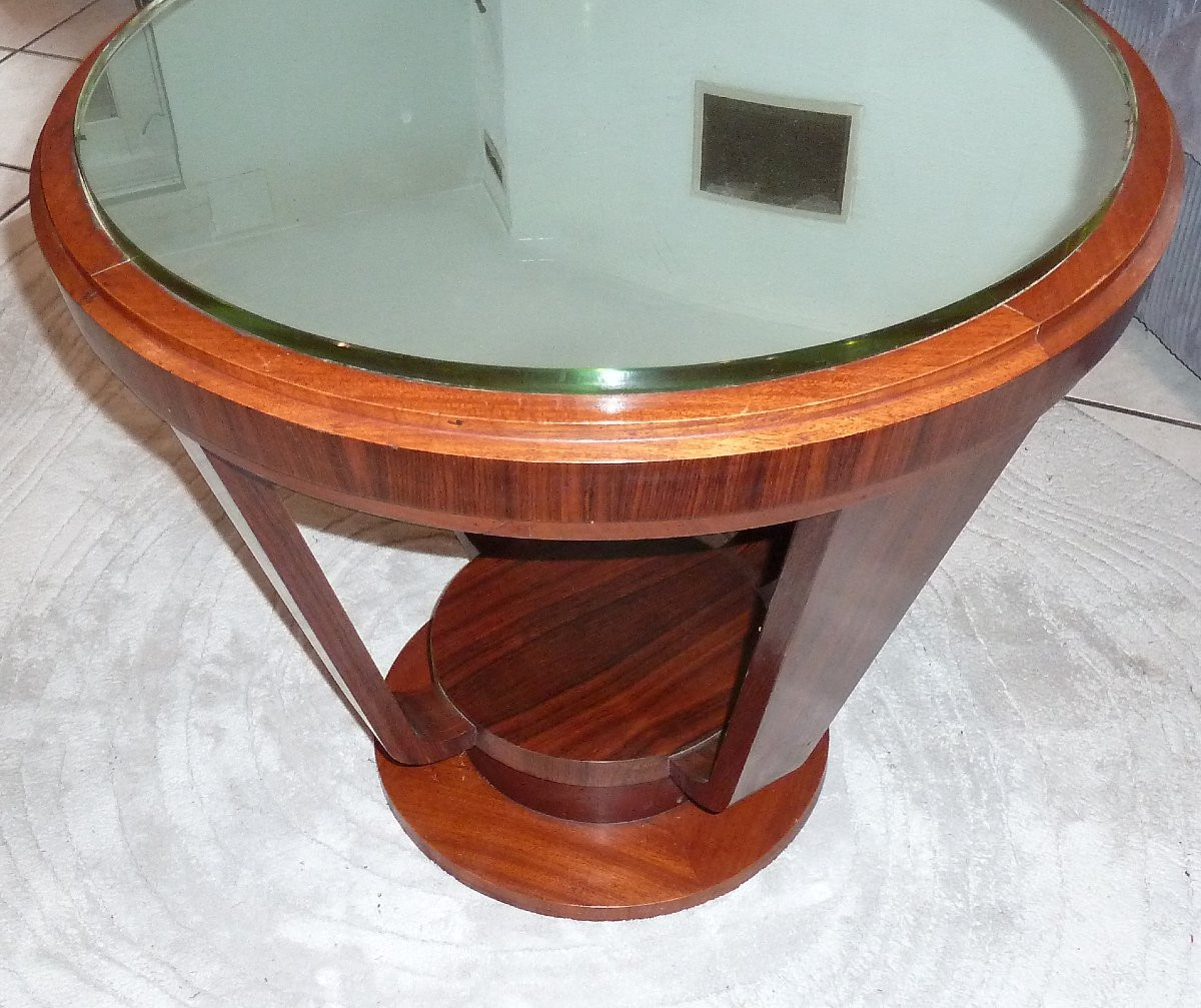 Rousselot Art Deco Pedestal Table In Nancy-photo-4