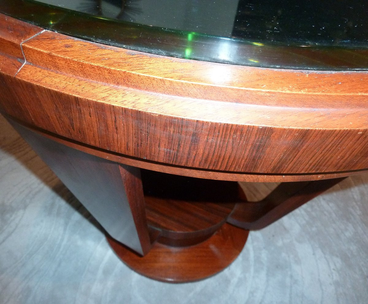 Rousselot Art Deco Pedestal Table In Nancy-photo-1