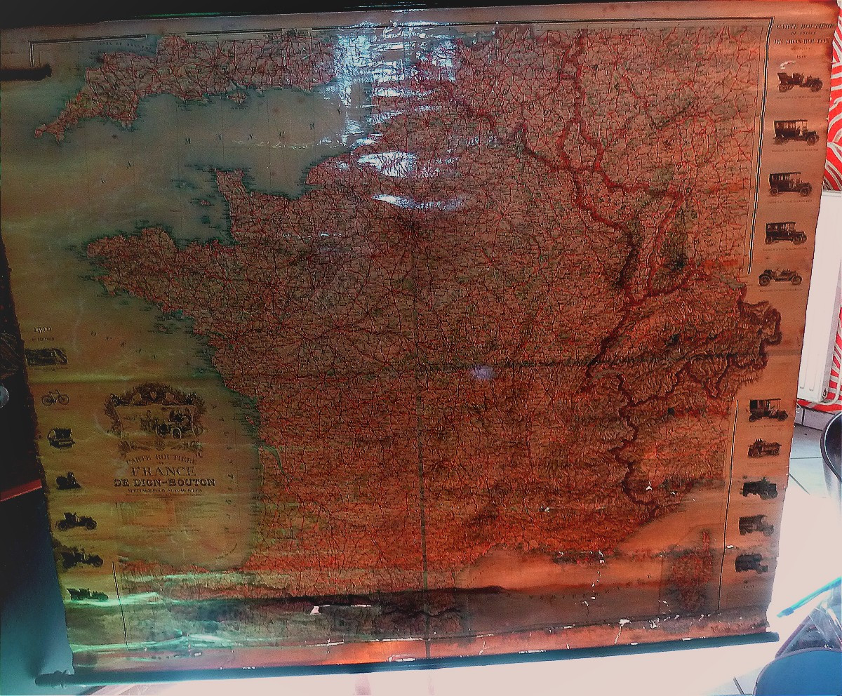 de dion bouton carte