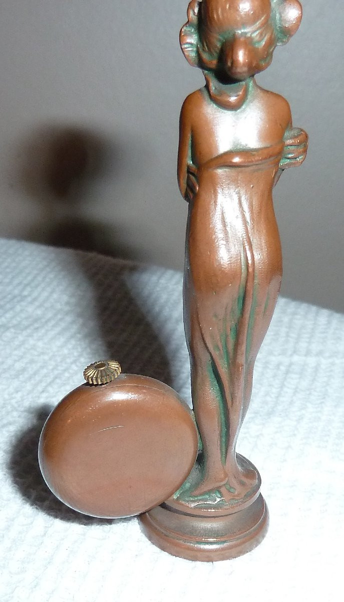 art nouveau statuette-photo-3