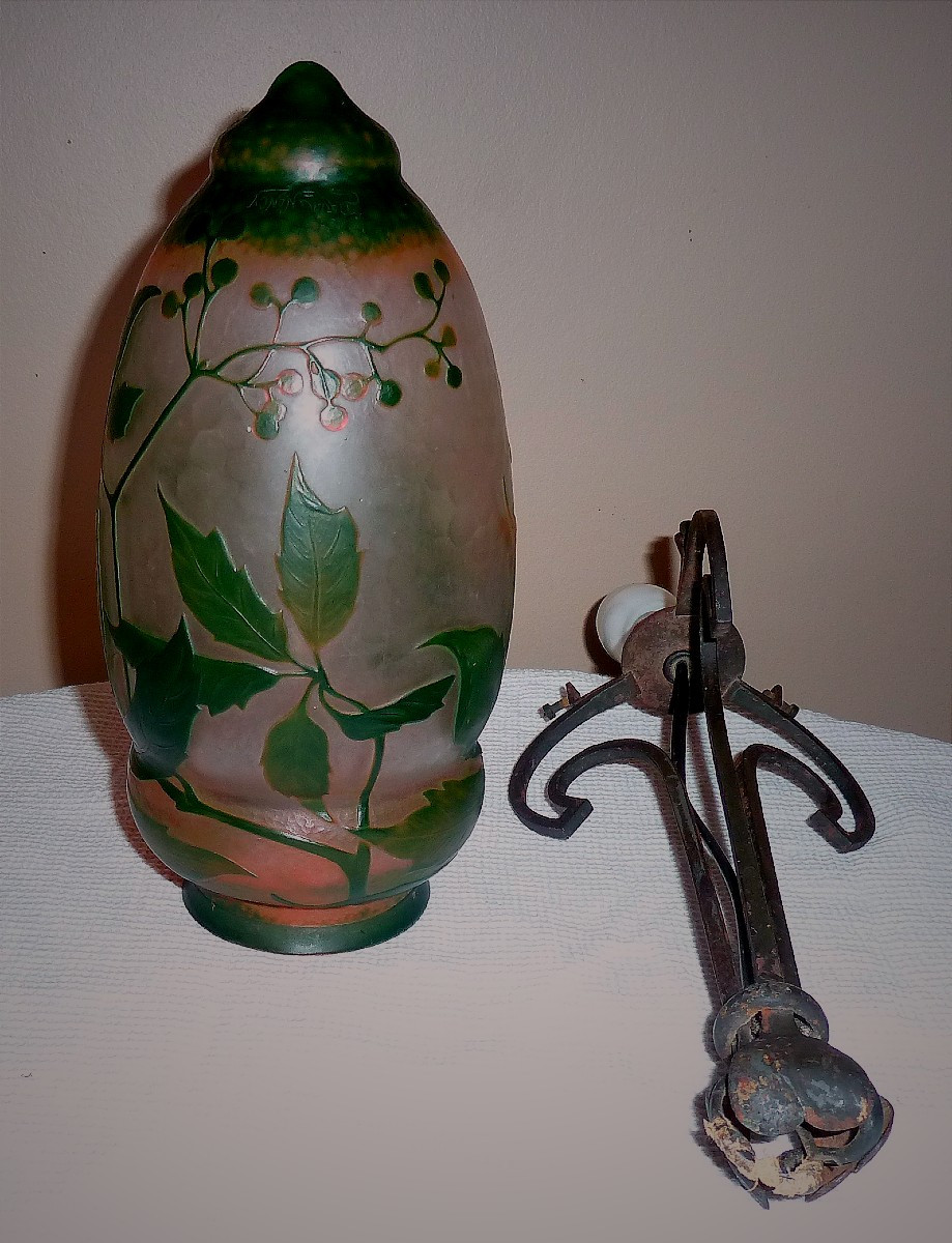 luminaire daum nancy-art nouveau