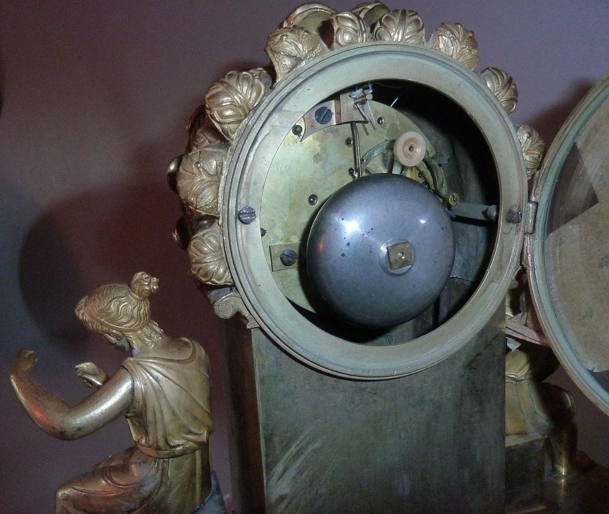 Gilt Bronze Clock-photo-2