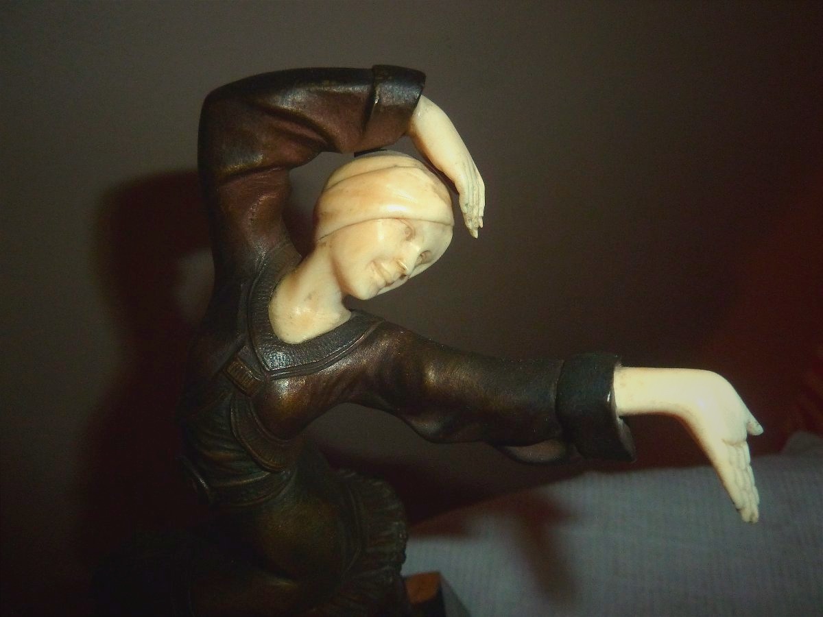 statue art deco- solange bertrand