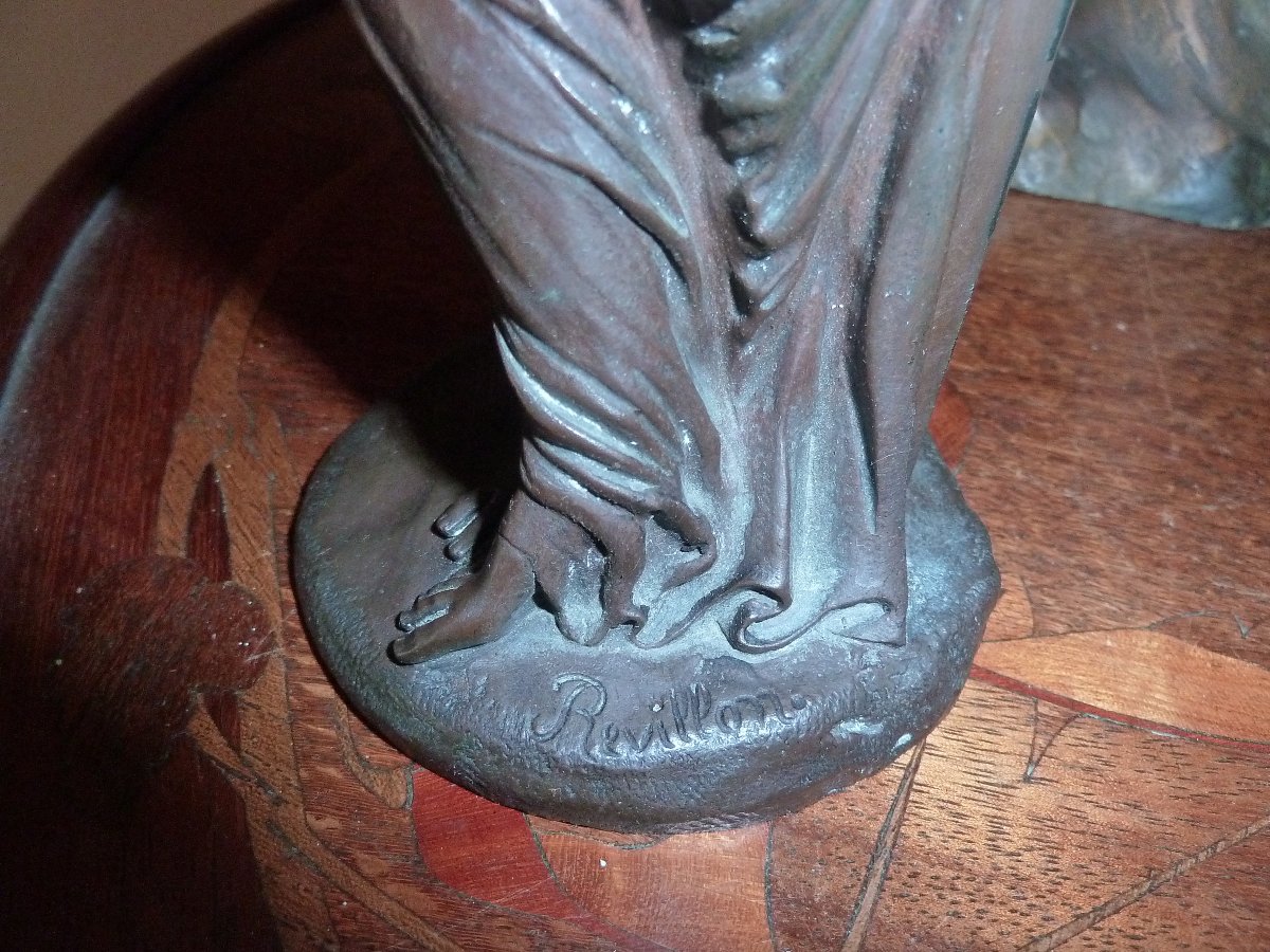 paire de bronzes par revillon-photo-3