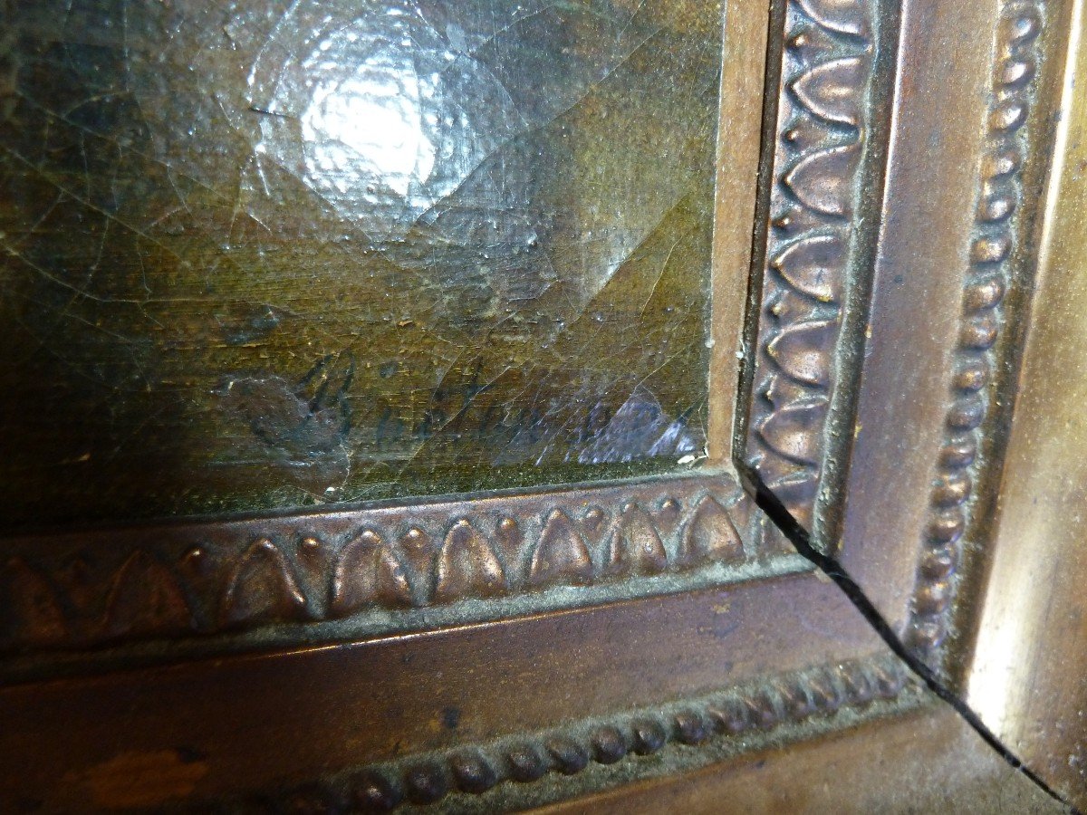 Old-landscape Painting Hst-photo-1