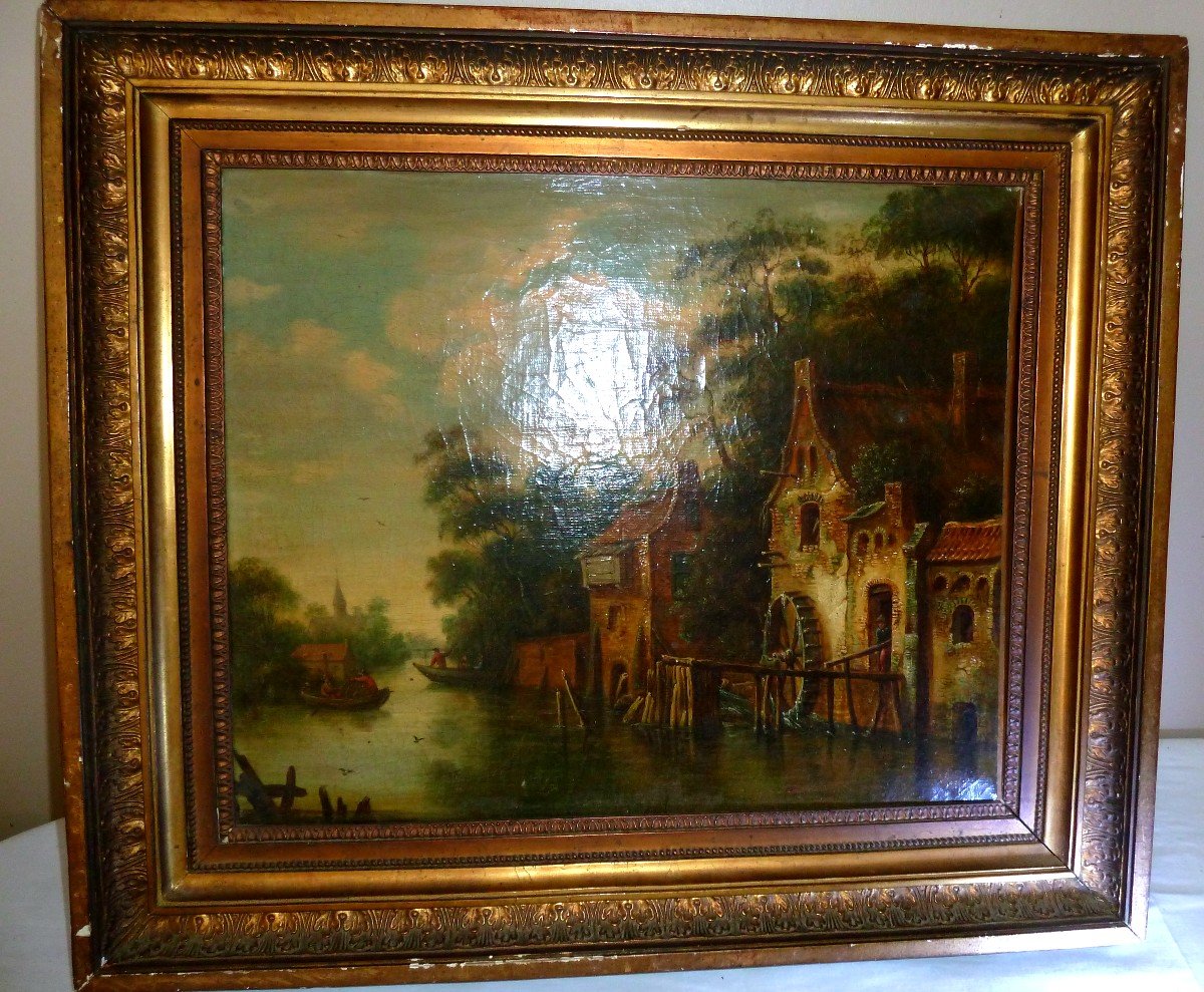 Old-landscape Painting Hst