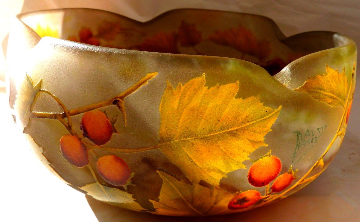 Daum Nancy- Coupe Art Nouveau
