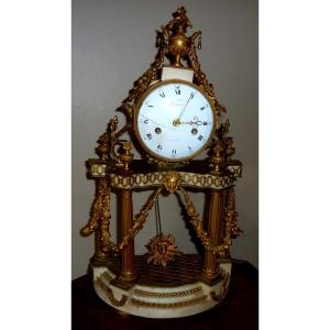 Large Maniere Clock In Paris 18th C
