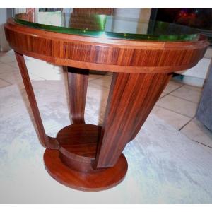 Rousselot Art Deco Pedestal Table In Nancy