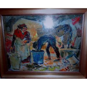 Painting By Rotislas Loukine