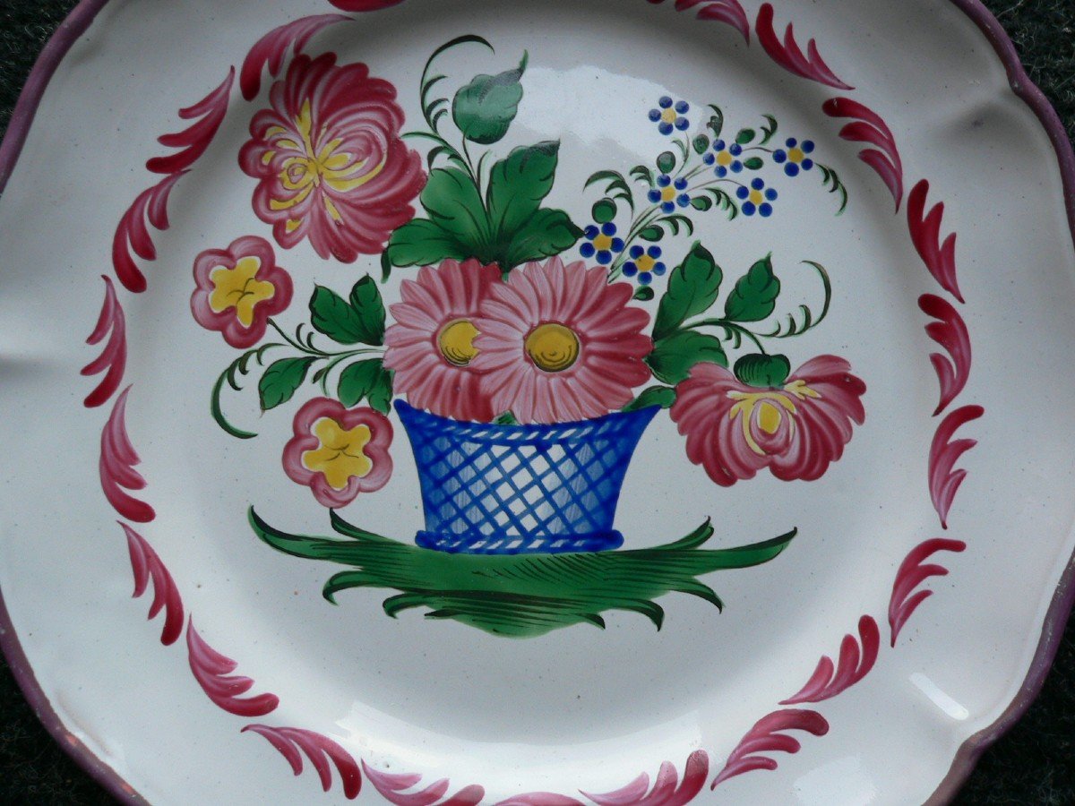 Nineteenth Islettes Earthenware Dish-photo-2