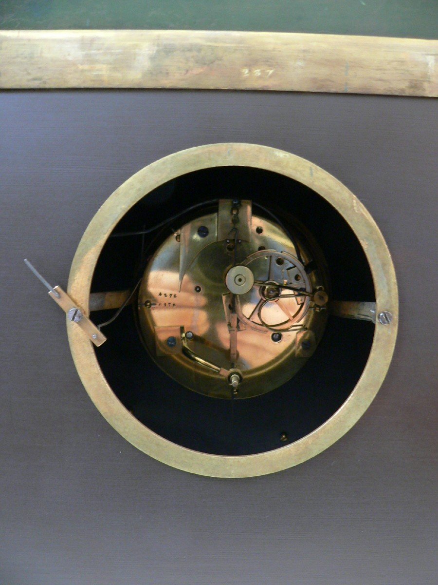 Pendulum Bronze XIX Arrived From Napoleon On Delbe Island-photo-7