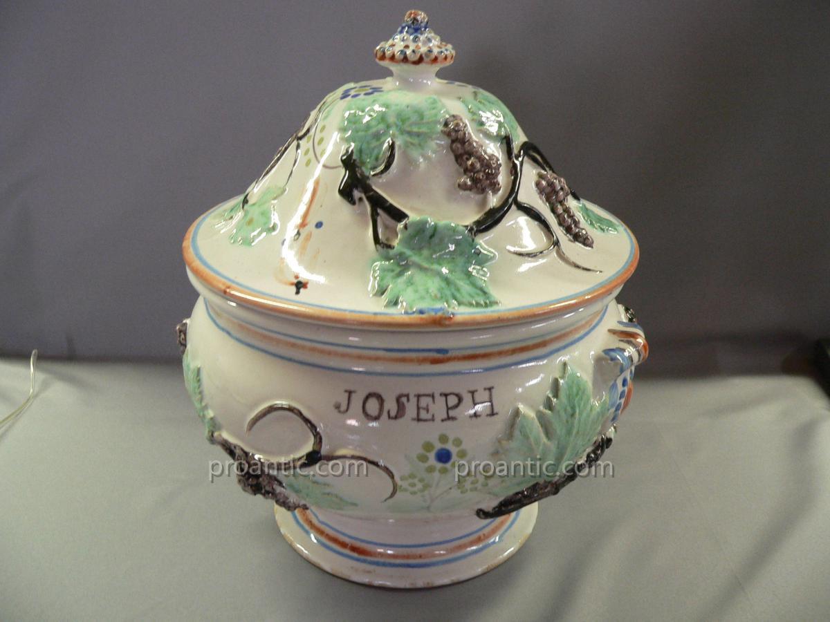 In Earthenware Tureen XIX From Beauvais-photo-2