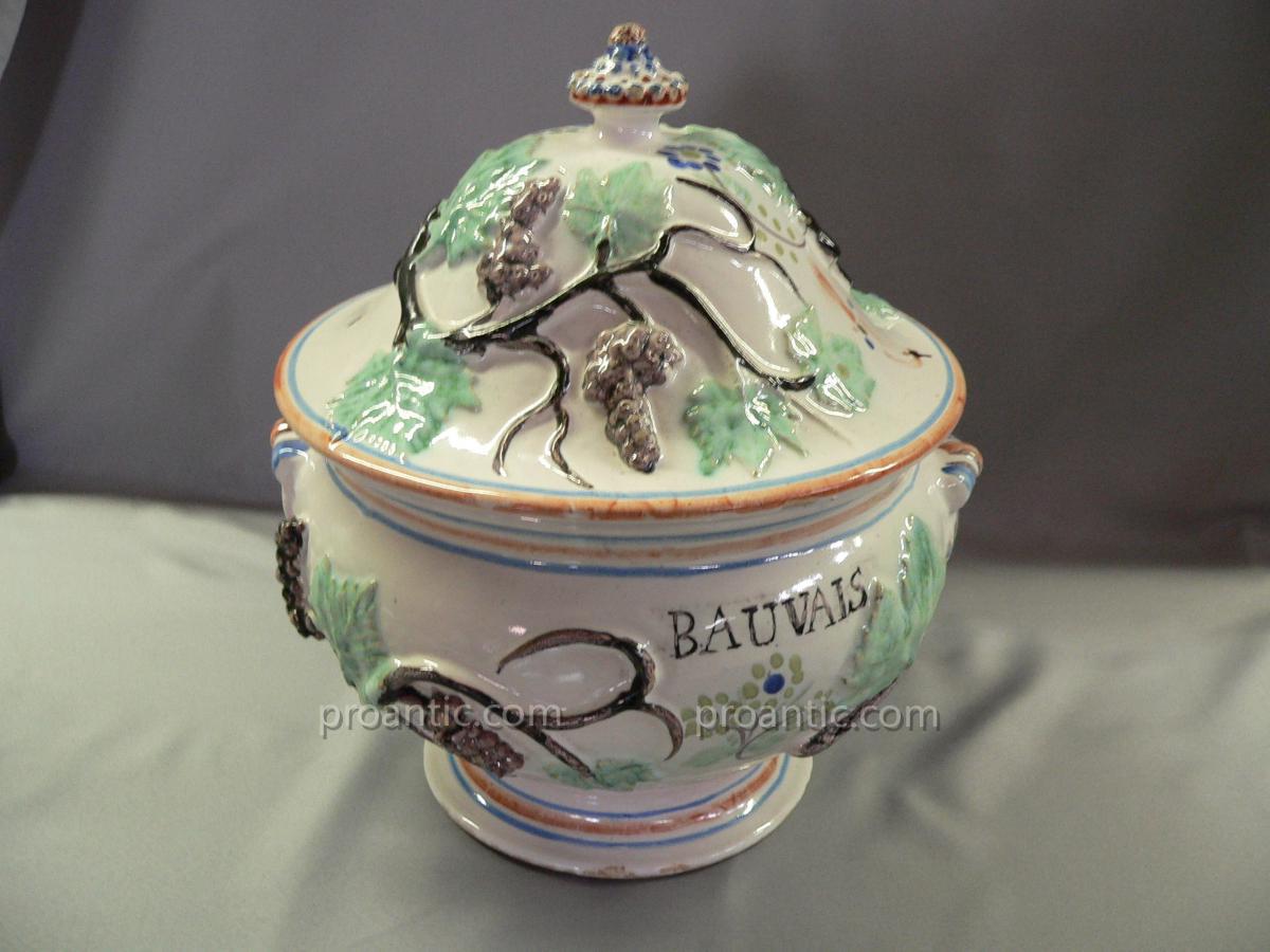 In Earthenware Tureen XIX From Beauvais-photo-7