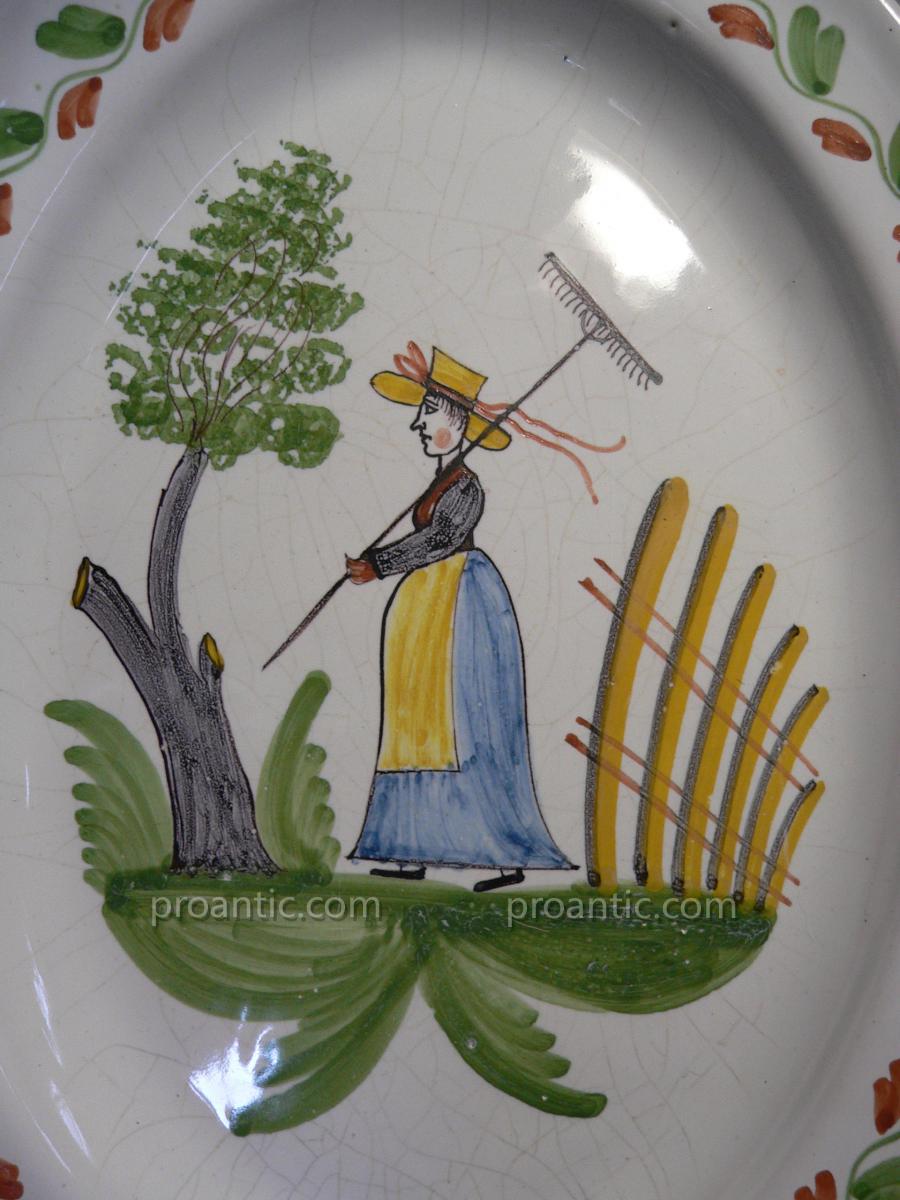 In Earthenware Dish From Waly Decor In Jardiniere-photo-2