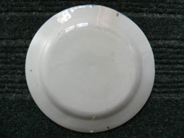 19th Century Rioz Earthenware Plate-photo-3