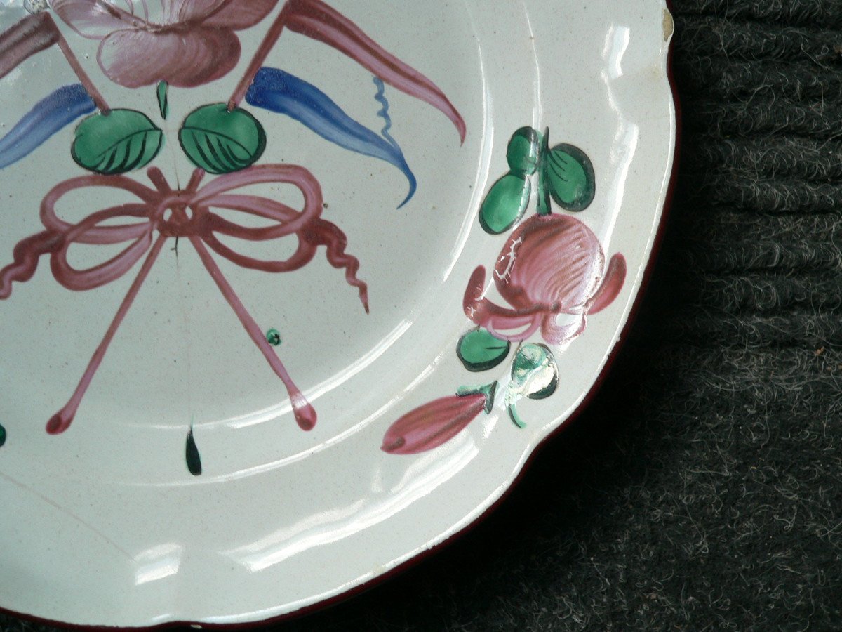 Revolutionary Plate In Earthenware From Islettes Nineteenth-photo-4