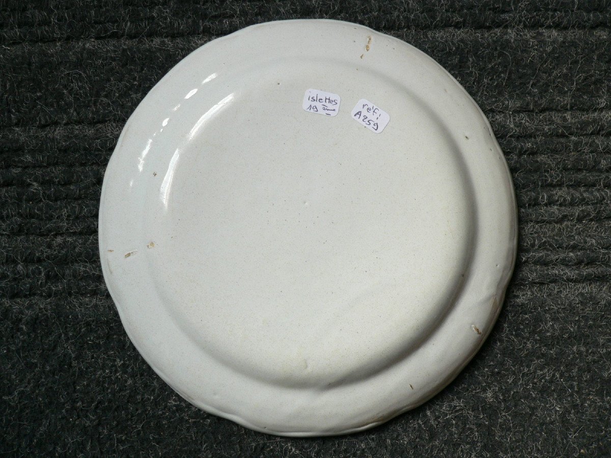 Revolutionary Plate In Earthenware From Islettes Nineteenth-photo-2