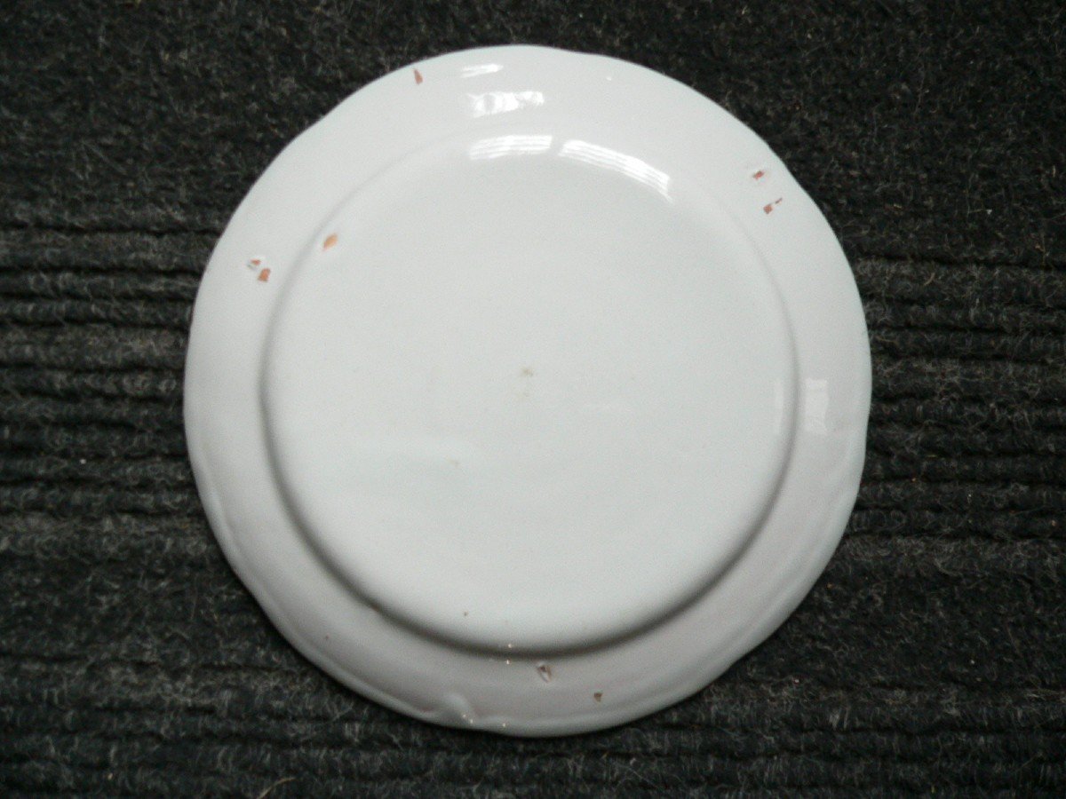 Plate In Earthenware Of Islettes XIXth Eagle With Bees-photo-3