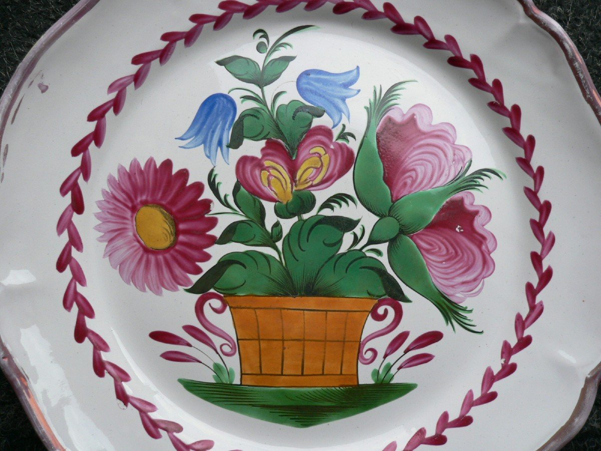 19th Century Earthenware Dish-photo-2