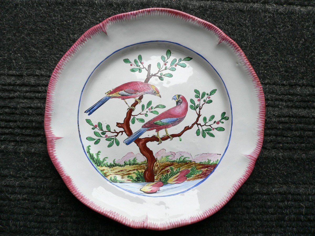 Round Dish In Earthenware From Islettes Nineteenth