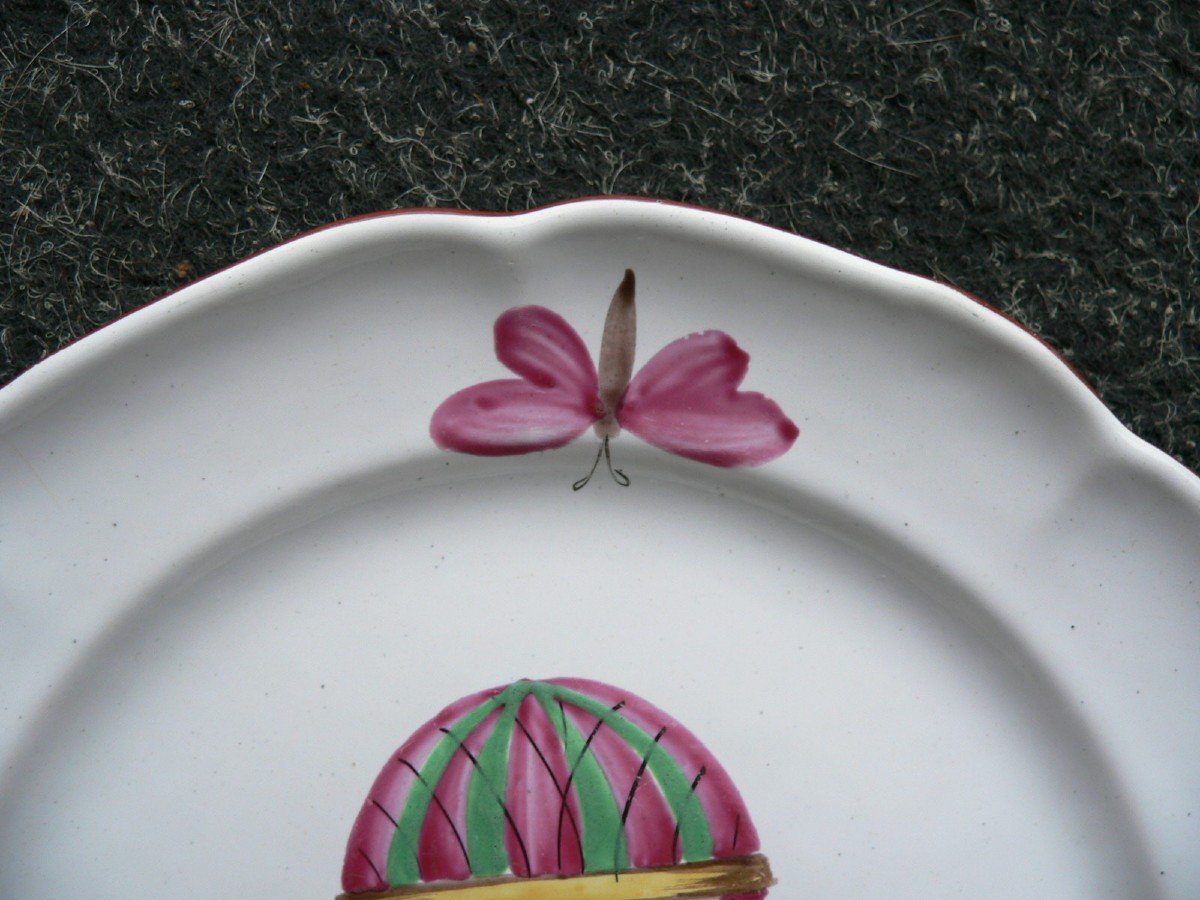 Eighteenth Islettes Earthenware Plate-photo-3