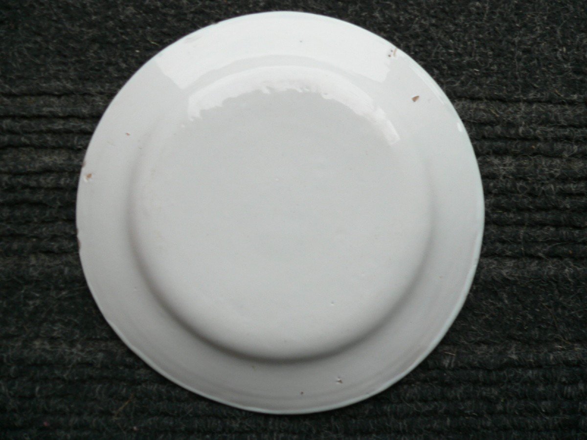 Assiette En Faïence Des Islettes XIXème-photo-3