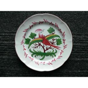 Nineteenth Islettes Earthenware Plate