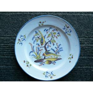 Eighteenth Desvres Earthenware Dish