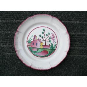 19th Century Earthenware Plate