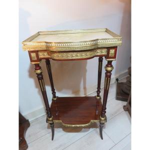 Table de salon ou d'appoint d'époque Napoléon III