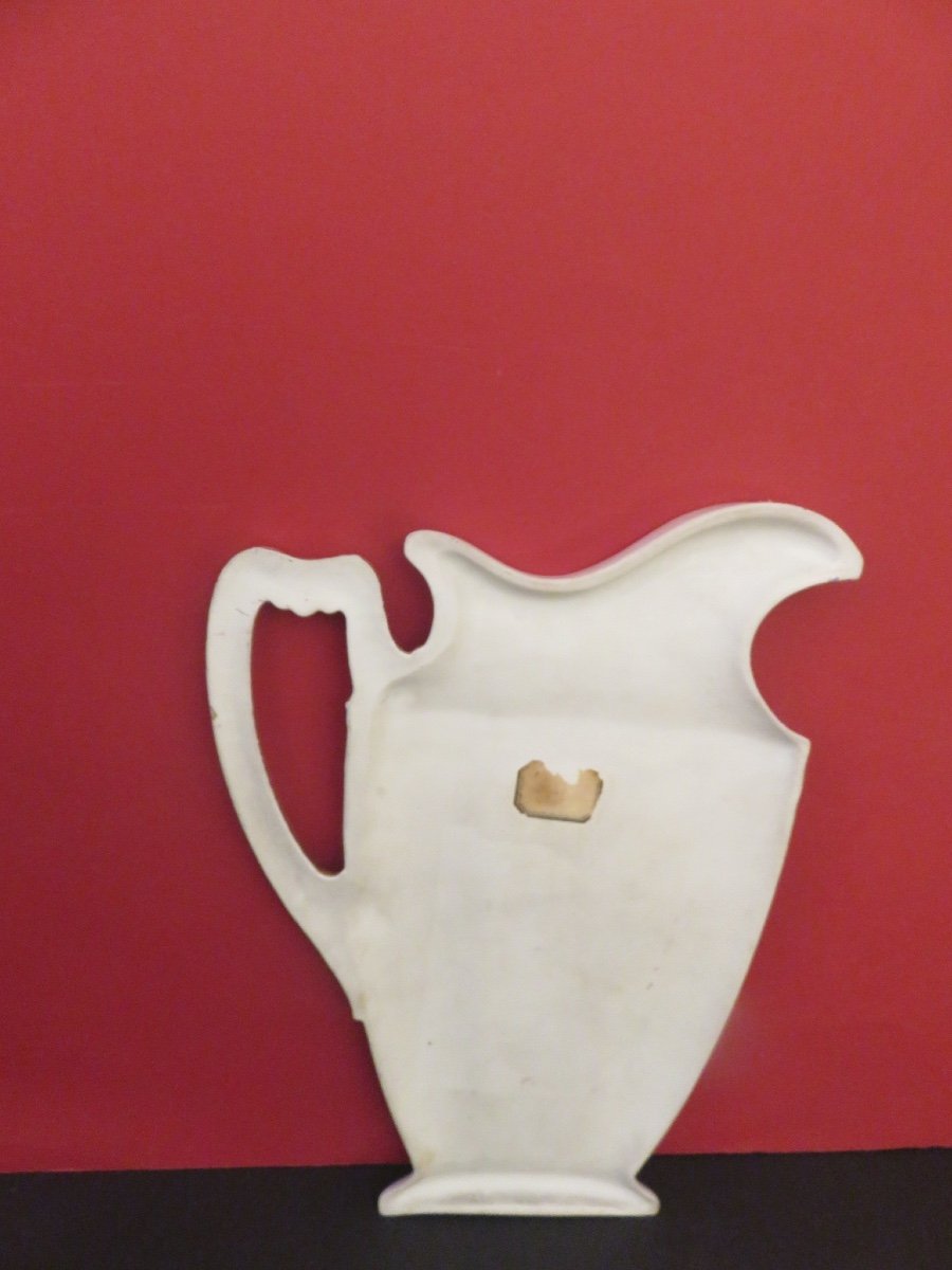 Half Painted Porcelain Vase Intended For Porcelain Representatives After Joseph Boze-photo-4