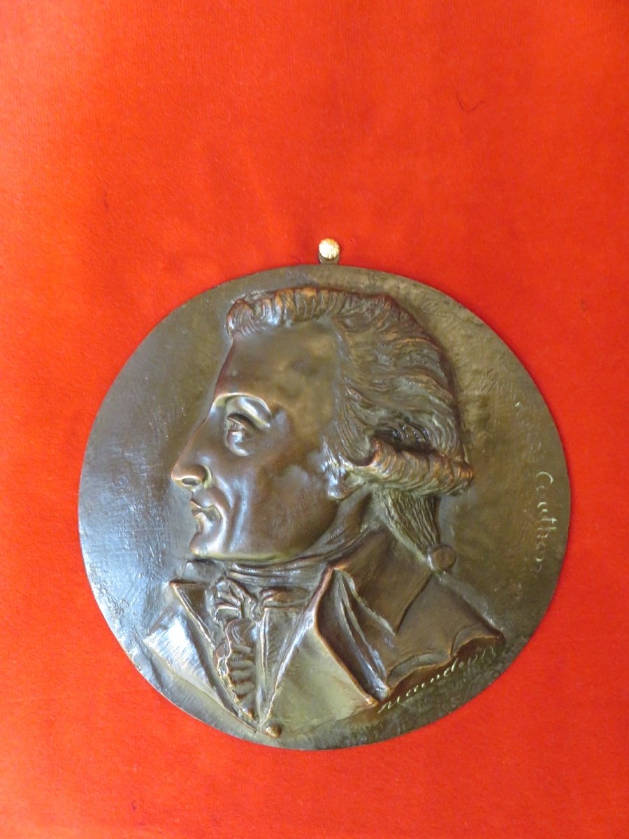 Etienne Hippolyte Maindron (1801-1884) After Two Copper Sheared: Marceau And G. Couthon-photo-4
