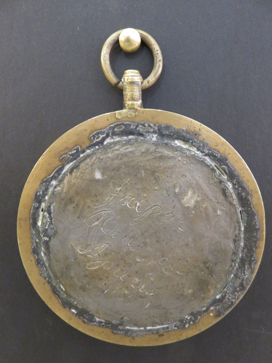 Jean Bertrand Andrieu ( 1761- 1822 ) d'après Médaille représentant l'arrivée du Roi à Paris -photo-2