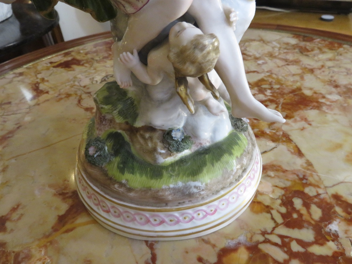 Meissen Porcelain Group, 19th Century-photo-4