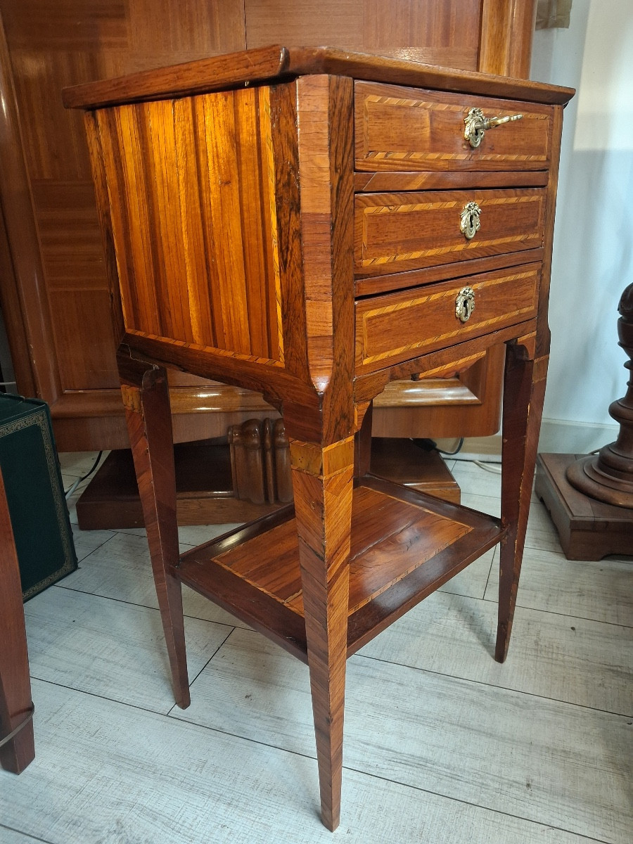 Louis XVI Style Coffee Table Or Side Table, Early 19th Century-photo-5