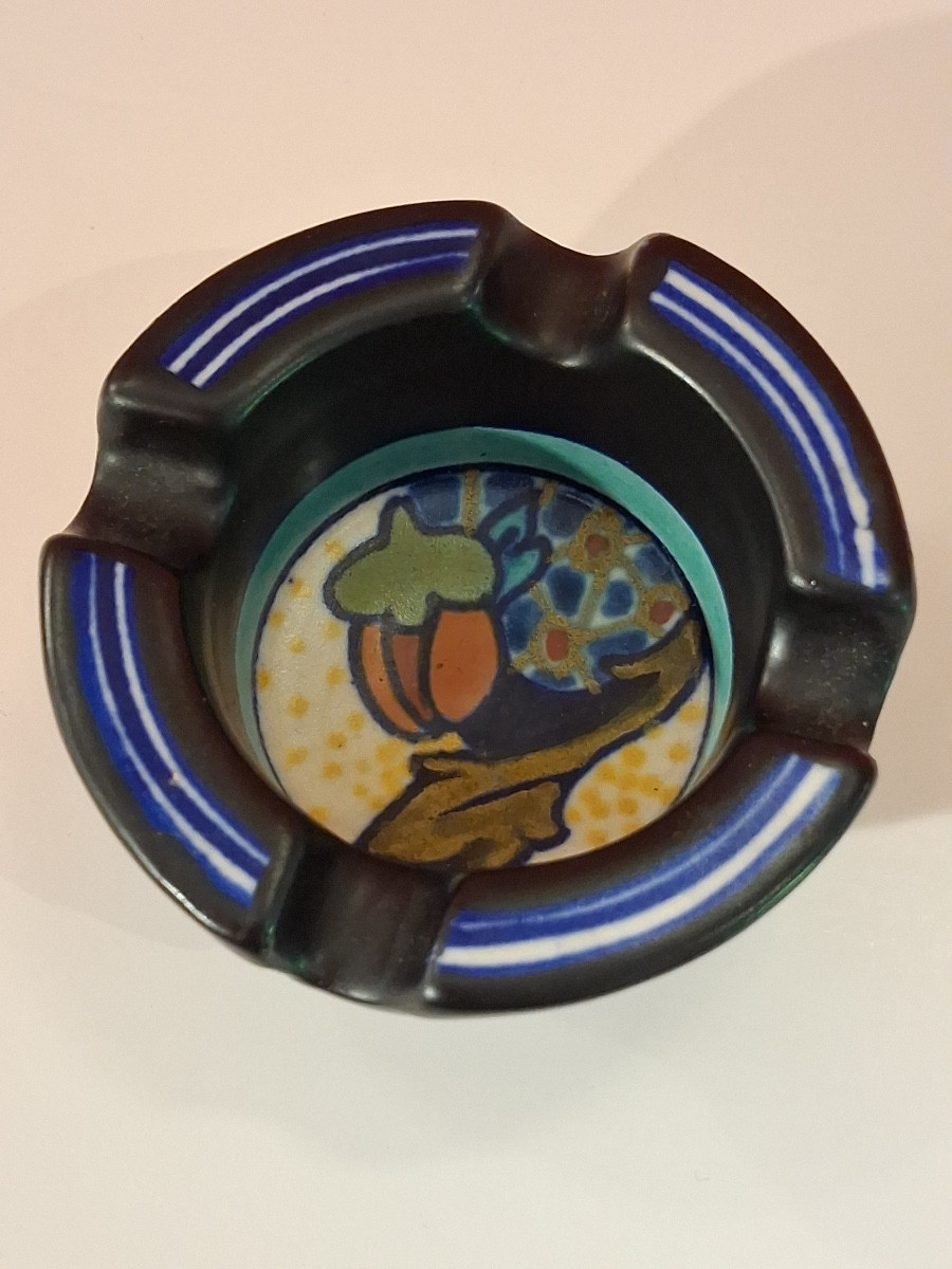 Gouda Holland Plazuid Corona Ceramic Smoking Set-photo-3