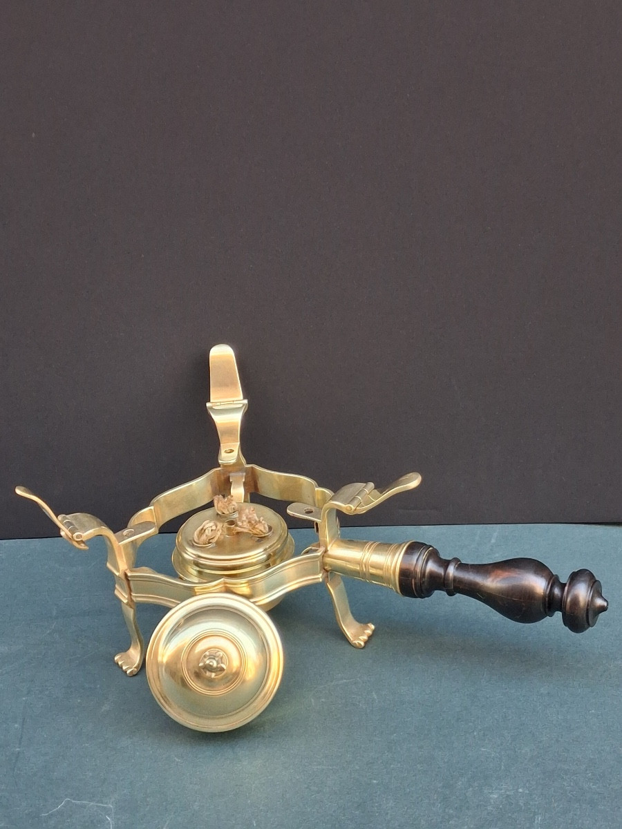 Complete 18th Century Tripod Table Stove-photo-2