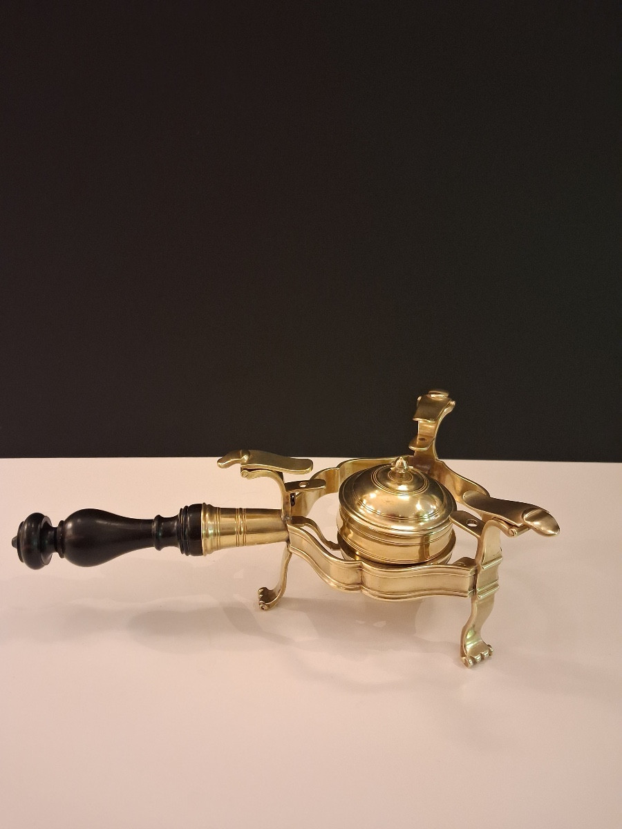 Complete 18th Century Tripod Table Stove-photo-6