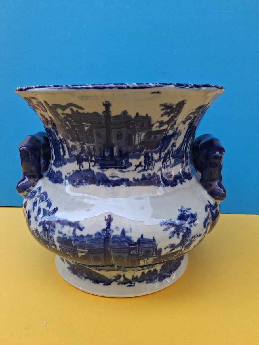 English Porcelain Pot Cover Victoria Ware Ironstone 19th C