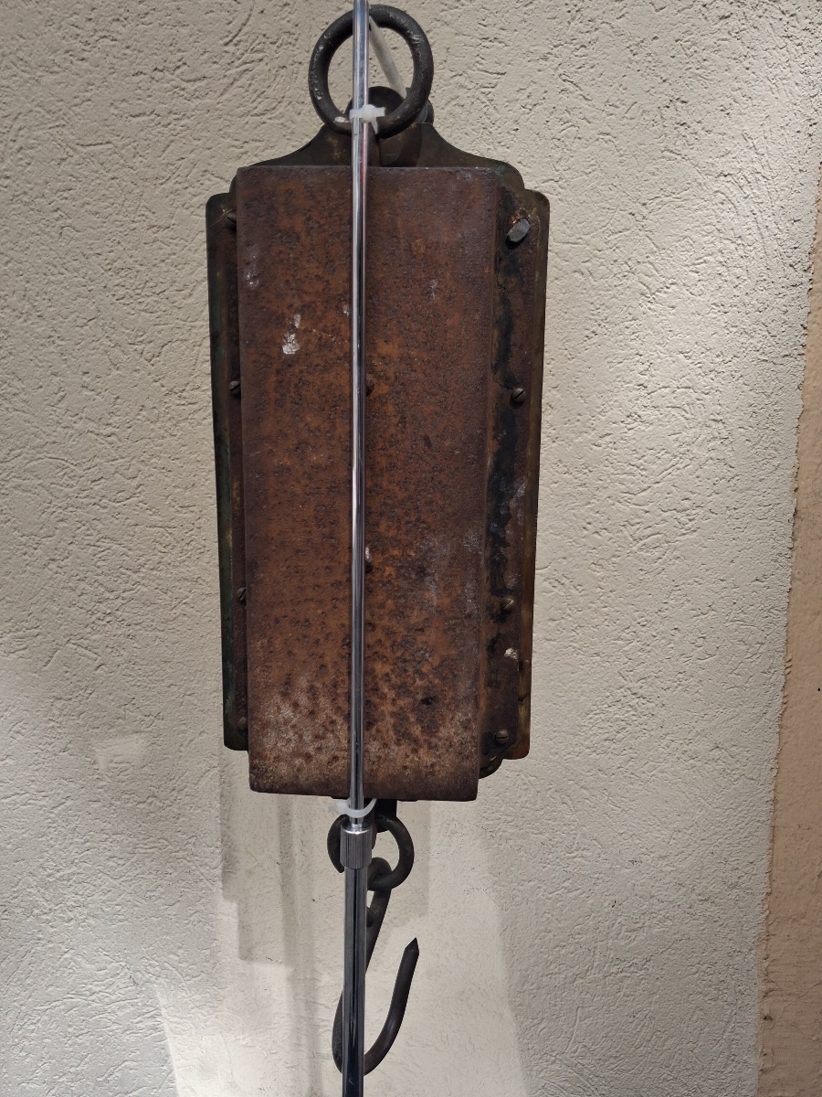 Salter Spring Scale, Made Of Brass, 19th Century-photo-2