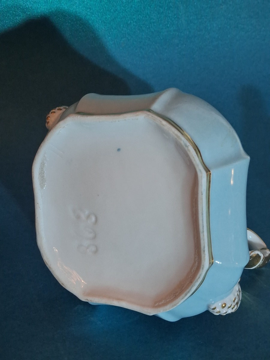 19th-century "vieux Paris" Porcelain Sugar Bowl-photo-2