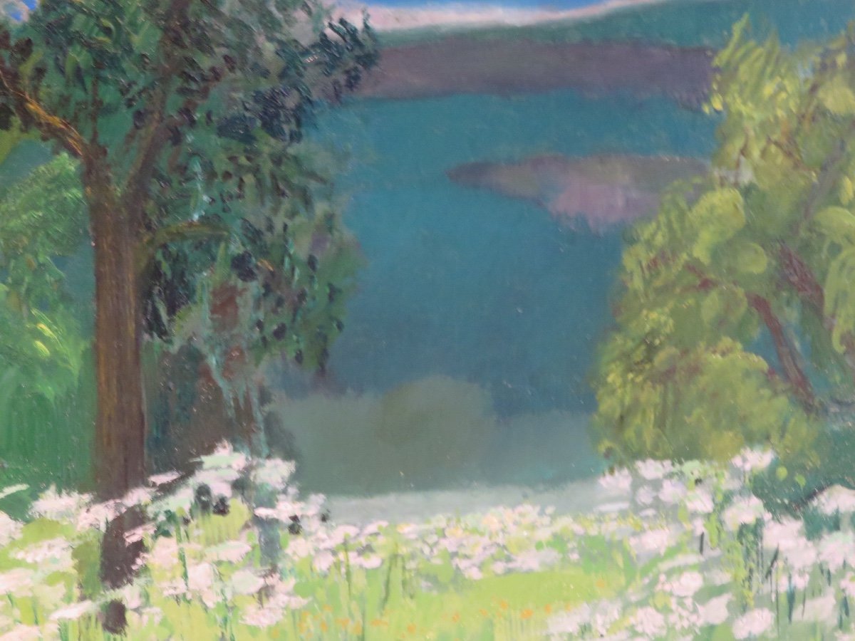 Guy Bardone (1927 - 2015 ) Prairie d'Ombelles -photo-3