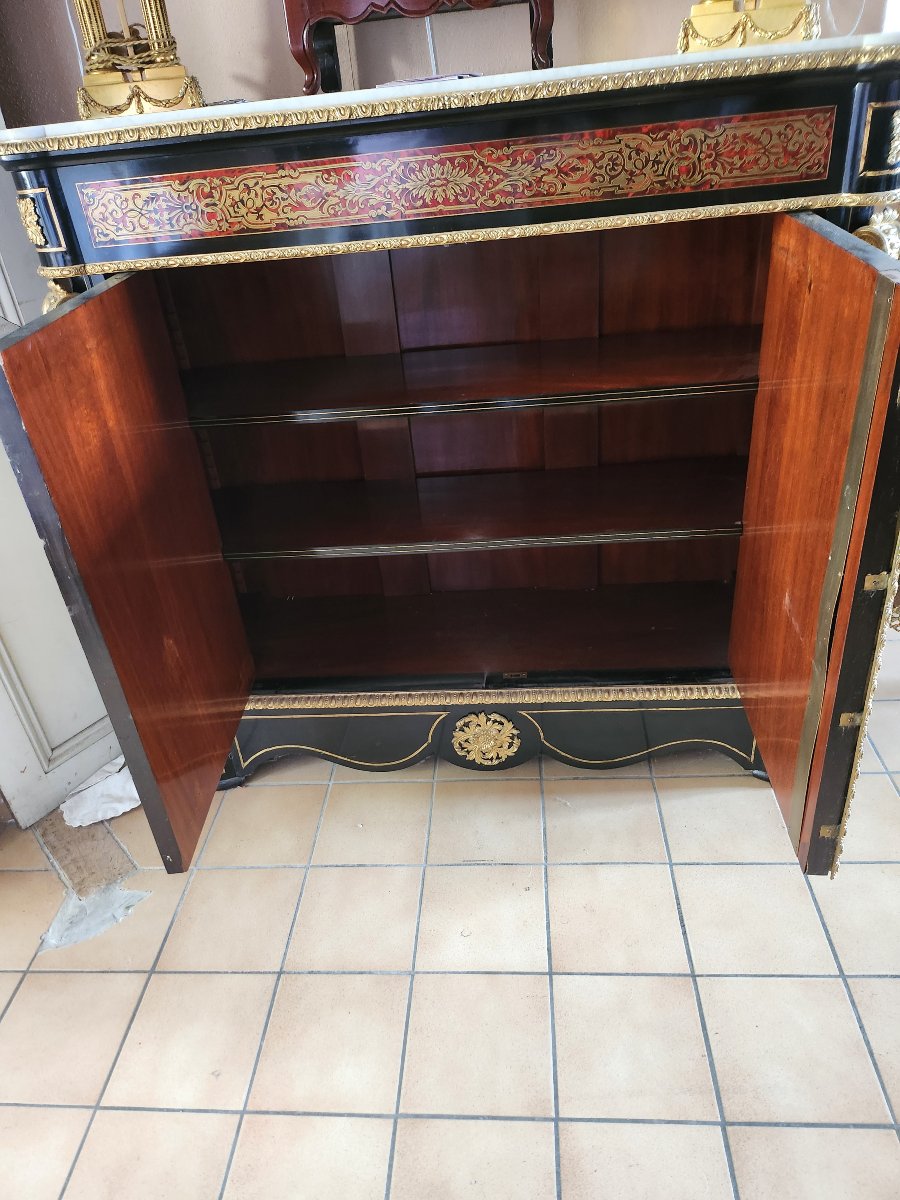 19th-century Piece Of Furniture Made Of Tortoiseshell-photo-2