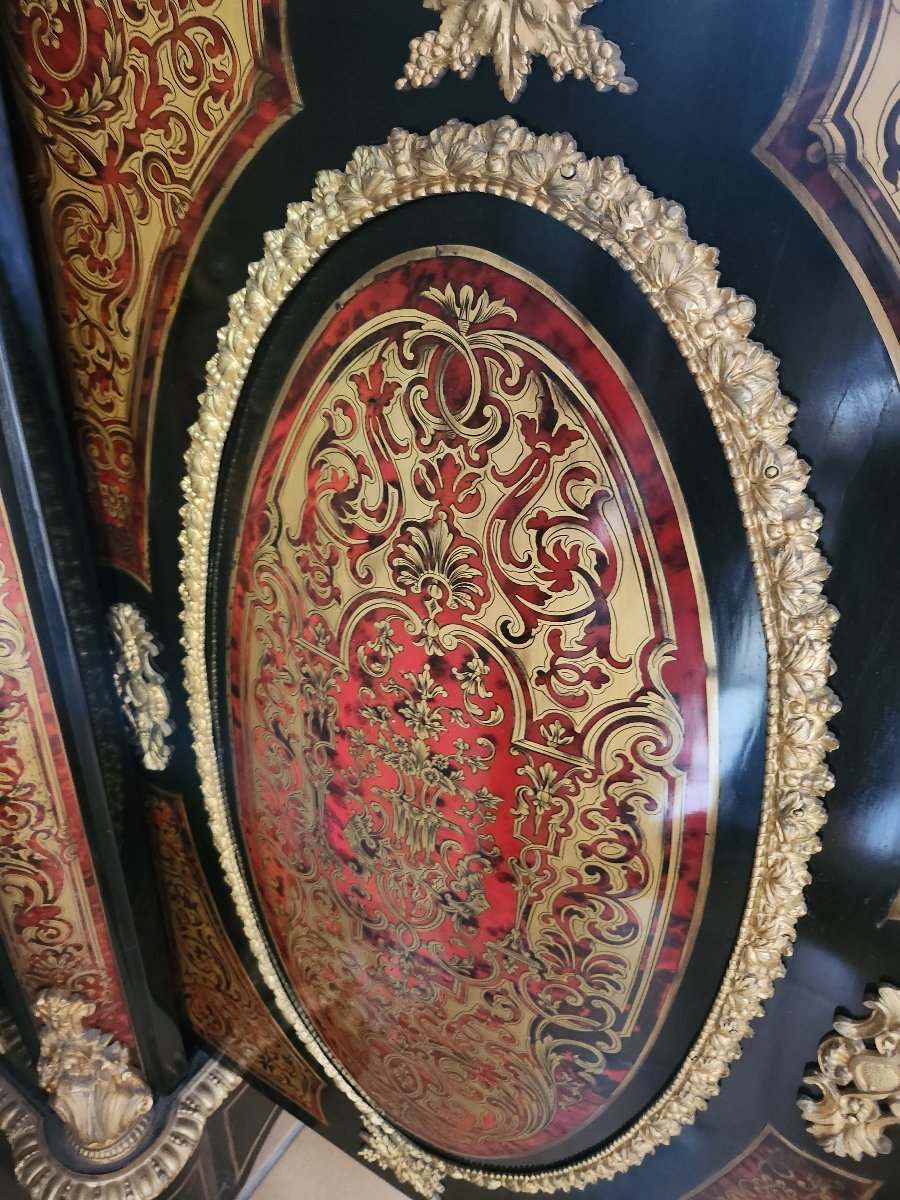 19th-century Piece Of Furniture Made Of Tortoiseshell-photo-4
