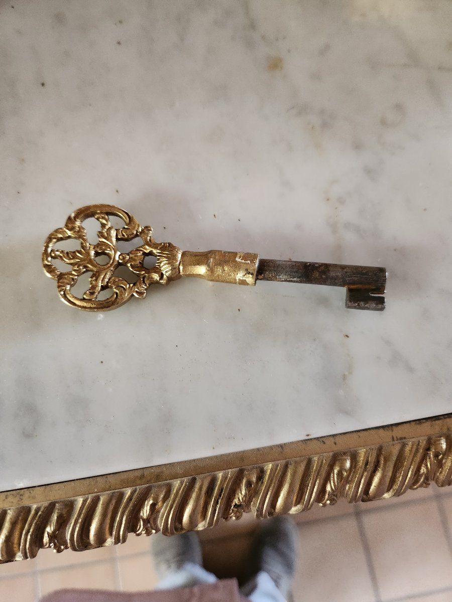 19th-century Piece Of Furniture Made Of Tortoiseshell-photo-4