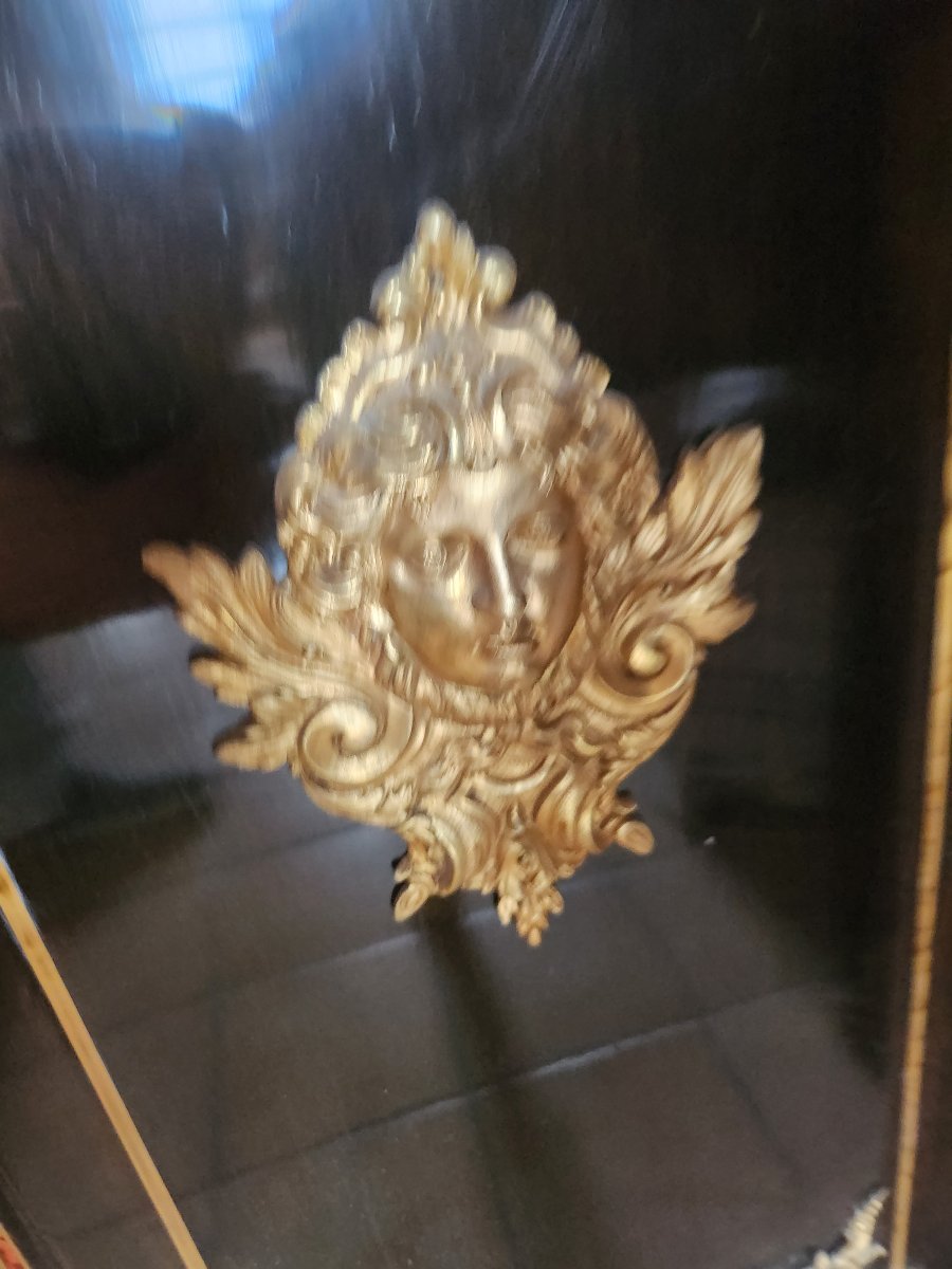19th-century Piece Of Furniture Made Of Tortoiseshell-photo-5
