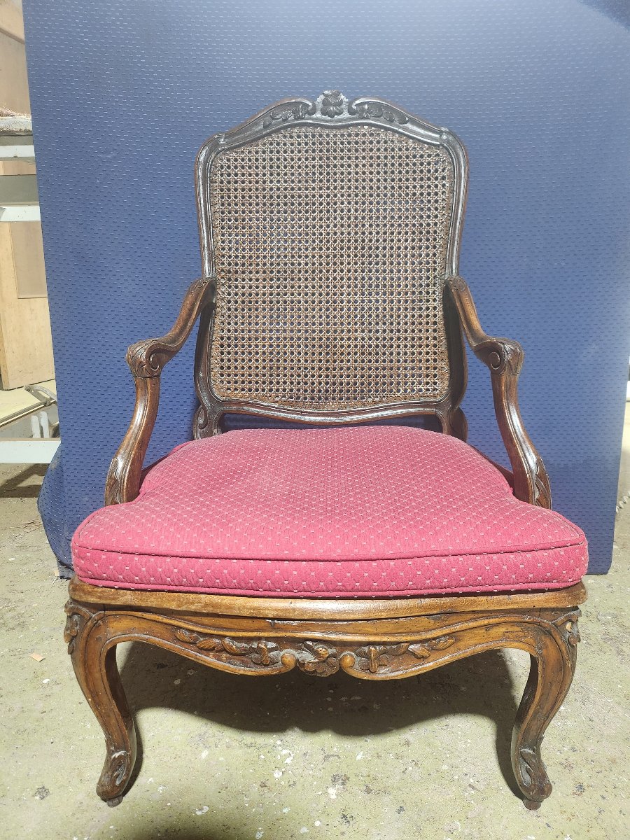 FAUTEUIL LOUIS XV